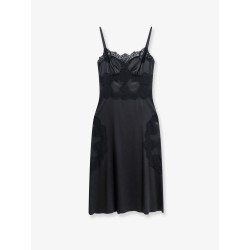 Slip Dress with Lace Details