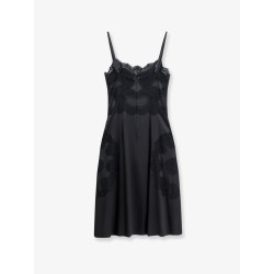 Slip Dress with Lace Details