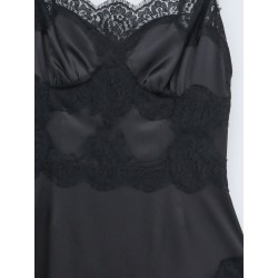 Slip Dress with Lace Details