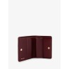 Quilted leather wallet