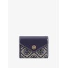 T Monogram Envelope leather and T monogram fabric wallet