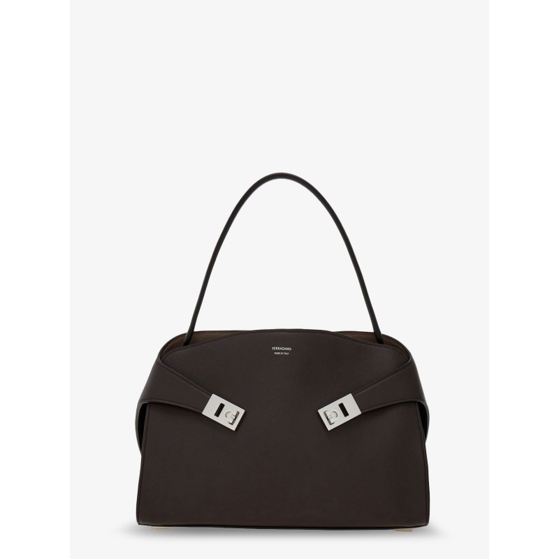 Hug Soft two-tone shoulder bag