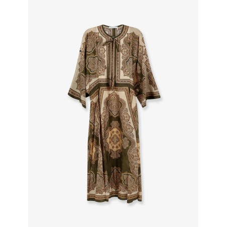 Mahon silk tunic dress