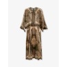 Mahon silk tunic dress