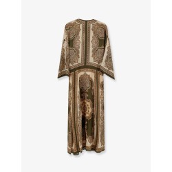 Mahon silk tunic dress