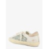 Superstar leather sneakers with all-over glitter pattern
