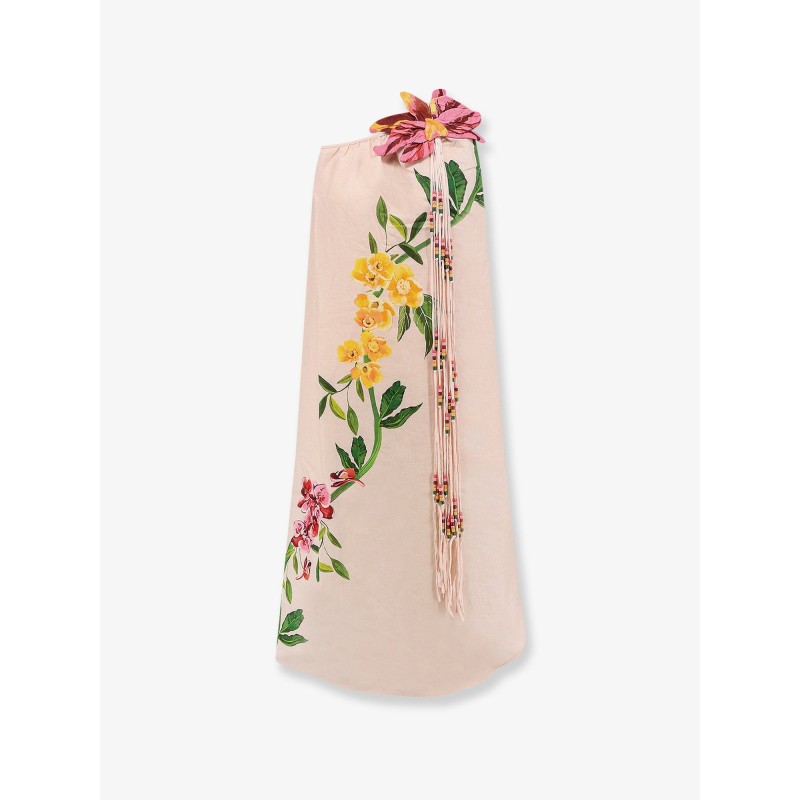 Natural linen dress