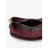 Fendigraphy Mini leather handbag with metal lettering logo
