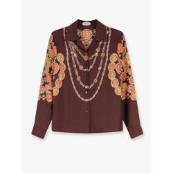 Informal silk shirt