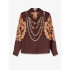 Informal silk shirt