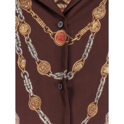 Informal silk shirt