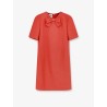 Wool and silk blend short dress