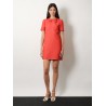Wool and silk blend short dress
