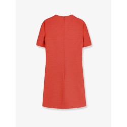 Wool and silk blend short dress