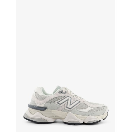 U90602 mesh and suede sneakers with embroidered logo