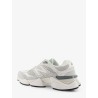 U90602 mesh and suede sneakers with embroidered logo