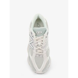 U90602 mesh and suede sneakers with embroidered logo