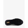 Mesh and leather sneakers with side logo