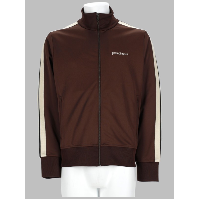 FELPA CON ZIP E LOGO