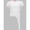 T-SHIRT A COSTINE CON LACCI