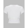 T-SHIRT A COSTINE CON LACCI