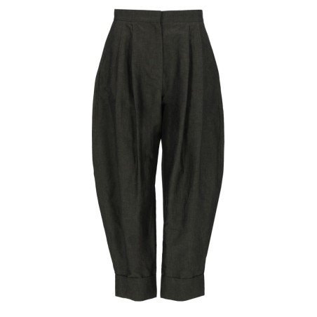 PANTALONE "CLOE" IN LINO E COTONE