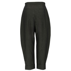 PANTALONE "CLOE" IN LINO E COTONE