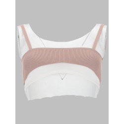 TOP BRA CON EFFETTO SOVRAPPOSTO