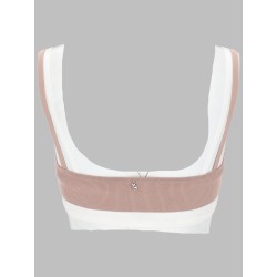 TOP BRA CON EFFETTO SOVRAPPOSTO