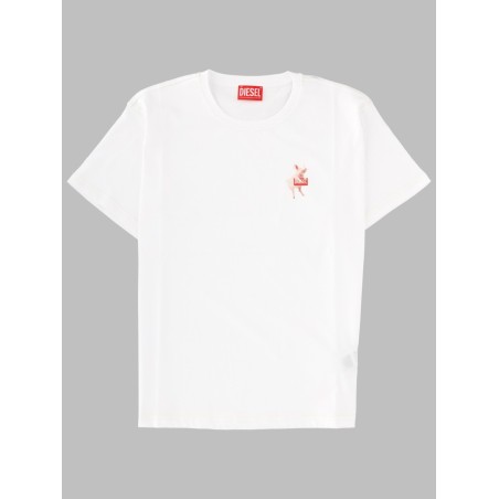 T-SHIRT IN COTONE CON STAMPA LOGO