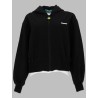 FELPA CON ZIP E CAPPUCCIO