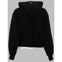 FELPA CON ZIP E CAPPUCCIO