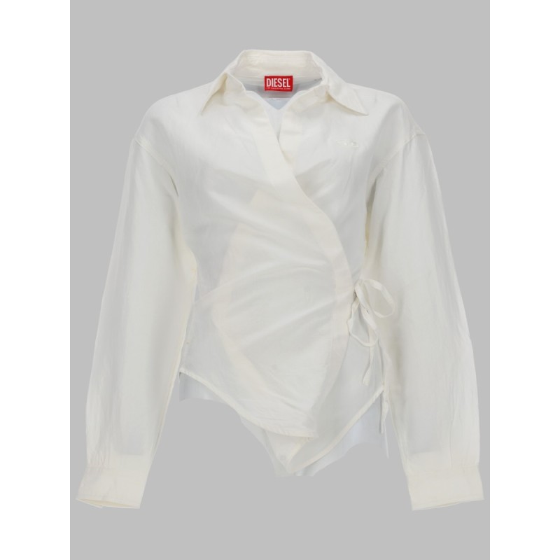 CAMICIA CON CHIUSURA A PORTAFOGLIO
