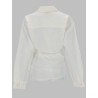CAMICIA CON CHIUSURA A PORTAFOGLIO