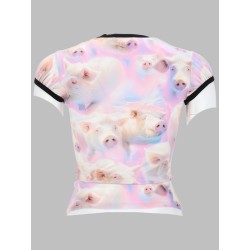 T-SHIRT CON STAMPA