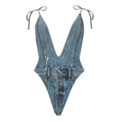 COSTUME INTERO EFFETTO DENIM