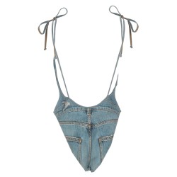 COSTUME INTERO EFFETTO DENIM