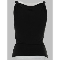 TANK TOP CON SPALLINE ARROTOLATE