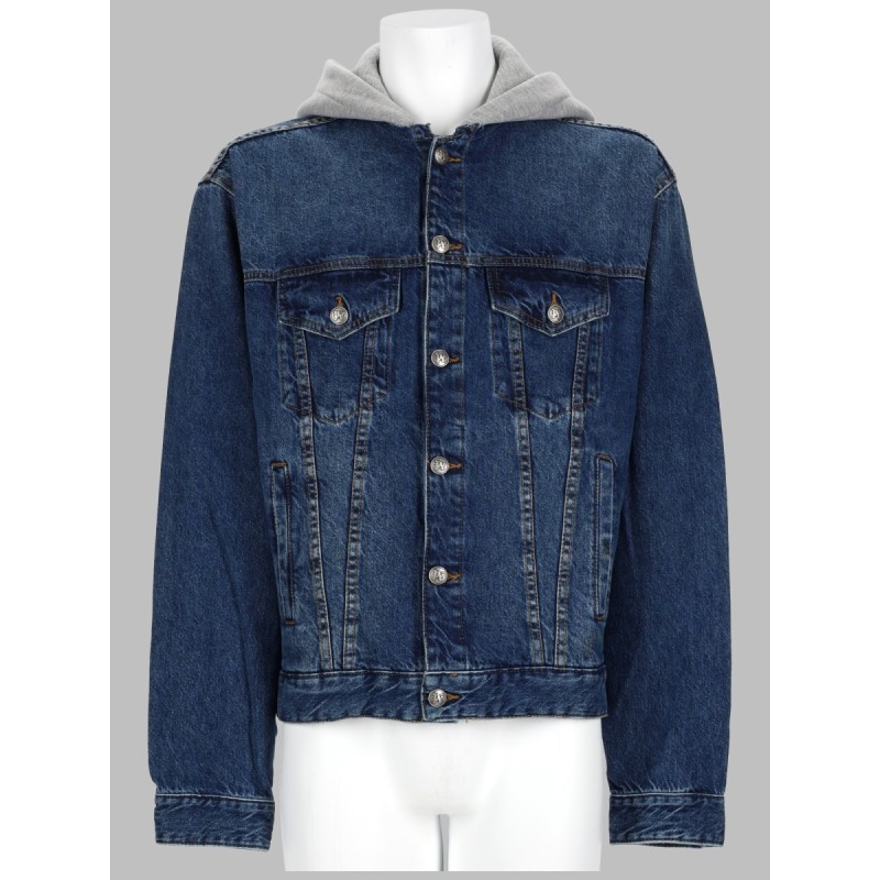 GIACCA IN DENIM DI COTONE