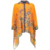 BLUSA DA SPIAGGIA CON STAMPA