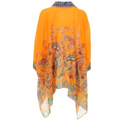 BLUSA DA SPIAGGIA CON STAMPA