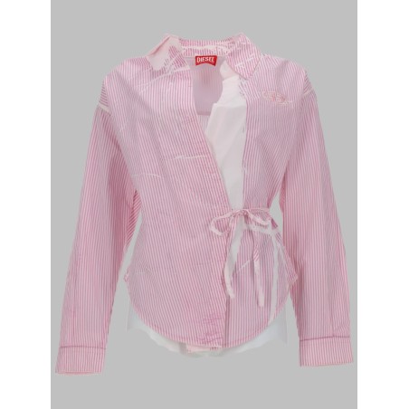 CAMICIA IN POPELINE AVVOLGENTE