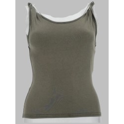 TANK TOP CON SPALLINE ARROTOLATE