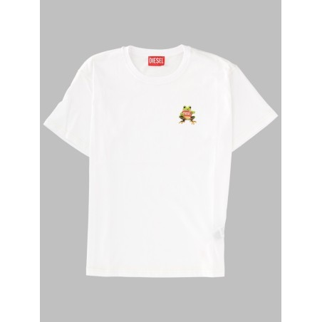 T-SHIRT IN COTONE CON STAMPA LOGO