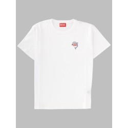 T-SHIRT IN COTONE CON STAMPA LOGO