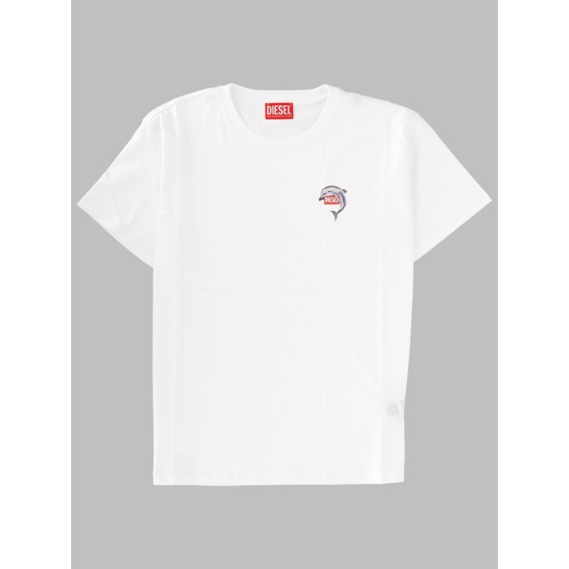 T-SHIRT IN COTONE CON STAMPA LOGO