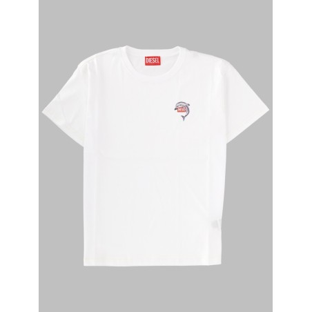 T-SHIRT IN COTONE CON STAMPA LOGO