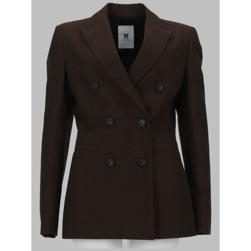 GIACCA "ROMY" IN LINO E COTONE