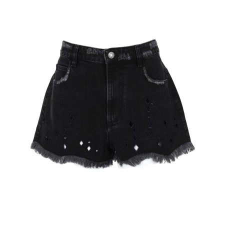 SHORTS "AECIA" CON RICAMI