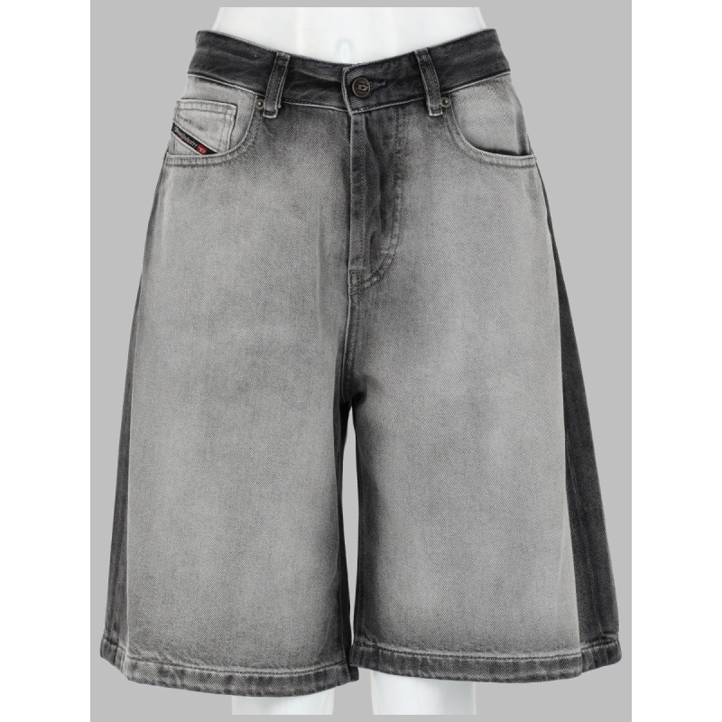SHORTS IN DENIM "SKELETON"